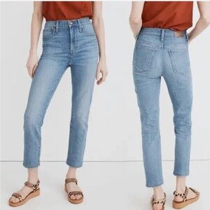 Madewell The perfect vintage tapered jeans size 30P